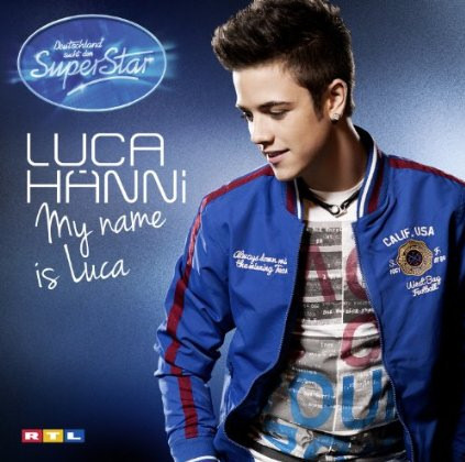Okładka albumu Luca Hänni "My Name Is Luca"