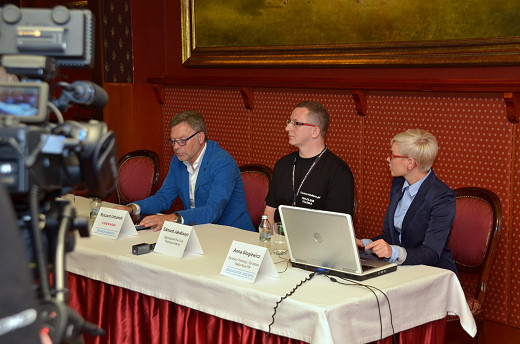 Konferencja prasowa przed koncertem Thomasa Andersa w Nysie
